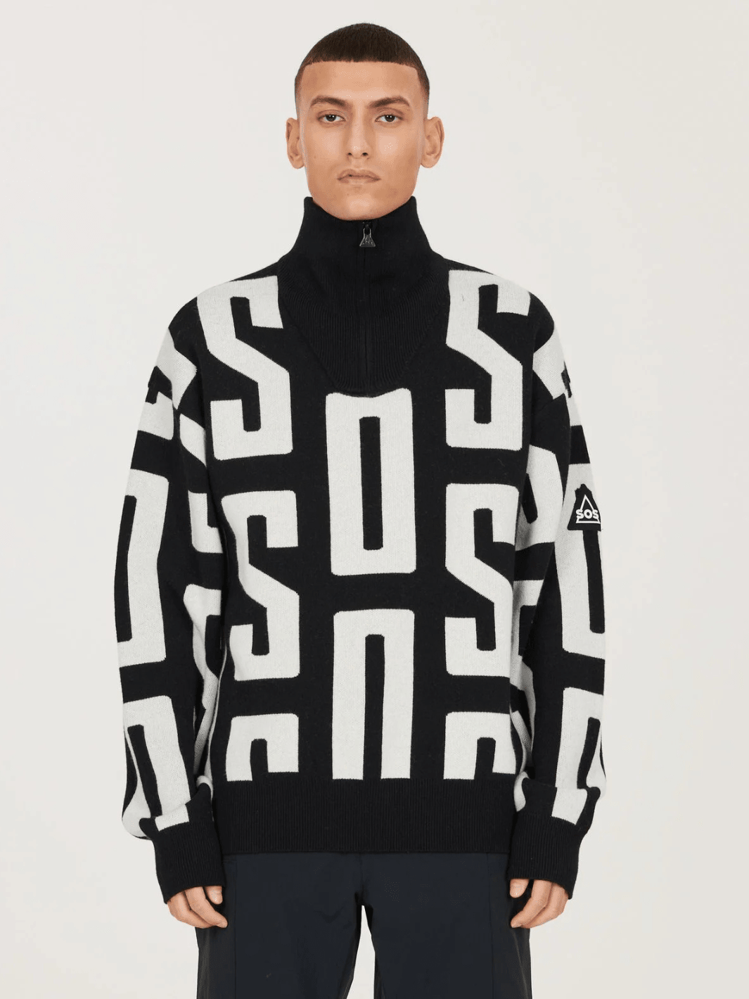 SOS Verbier Unisex Windbreaker Koksgrå XS SOS Sportgroup
