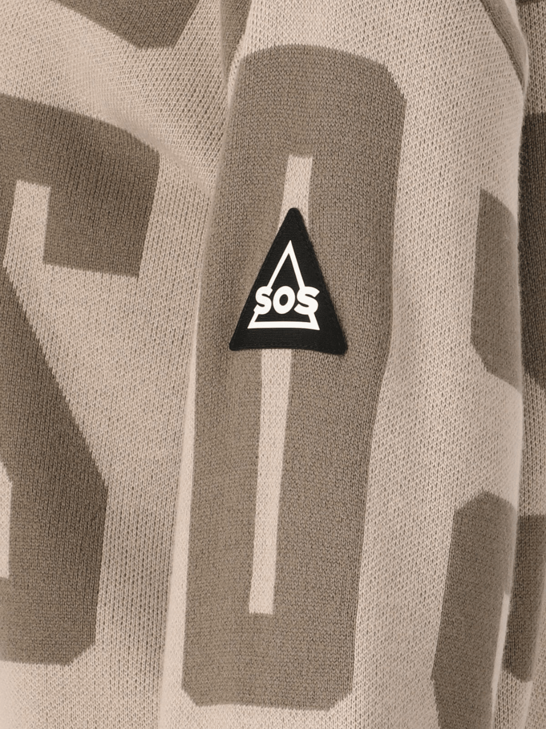 SOS Verbier Unisex Windbreaker Lysegrå XS SOS Sportgroup