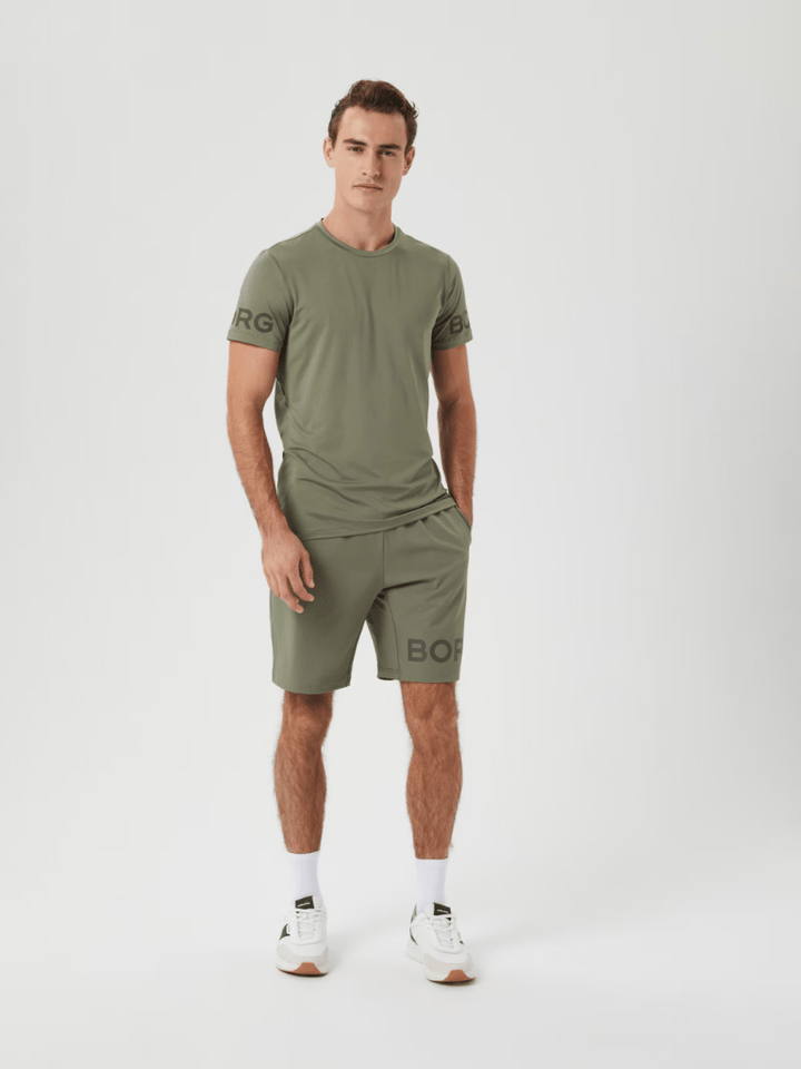 Støvet Grøn Björn Borg Performance Shorts M Björn Borg