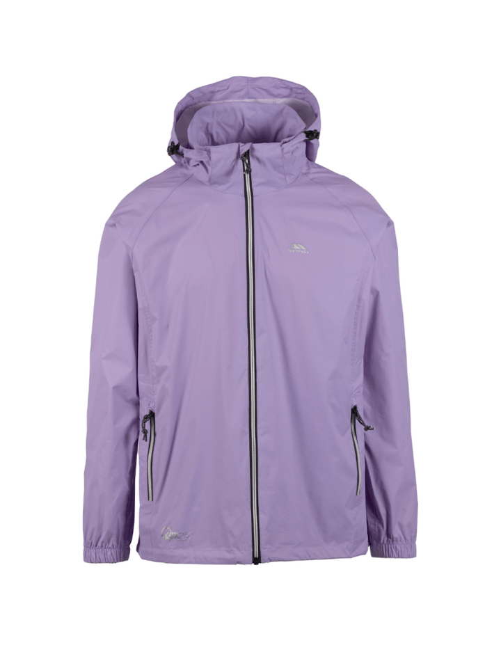 Trespass Lyslilla Qicpac Unisex Regnjakke Lyslilla Trespass