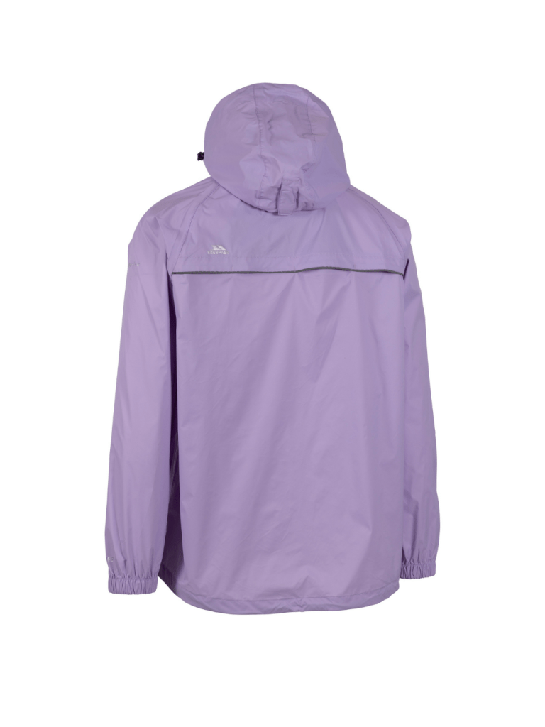 Trespass Lyslilla Qicpac Unisex Regnjakke Lyslilla Trespass