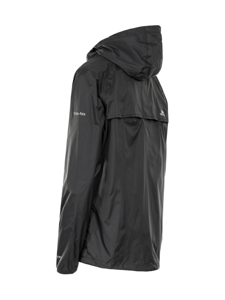 Trespass Sort Qicpac Dameregnjakke Sort Trespass