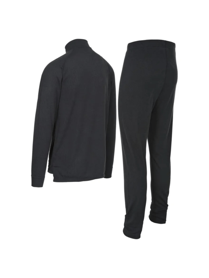 Trespass Sort Unite360 Unisex Skiundertøj XXS Trespass
