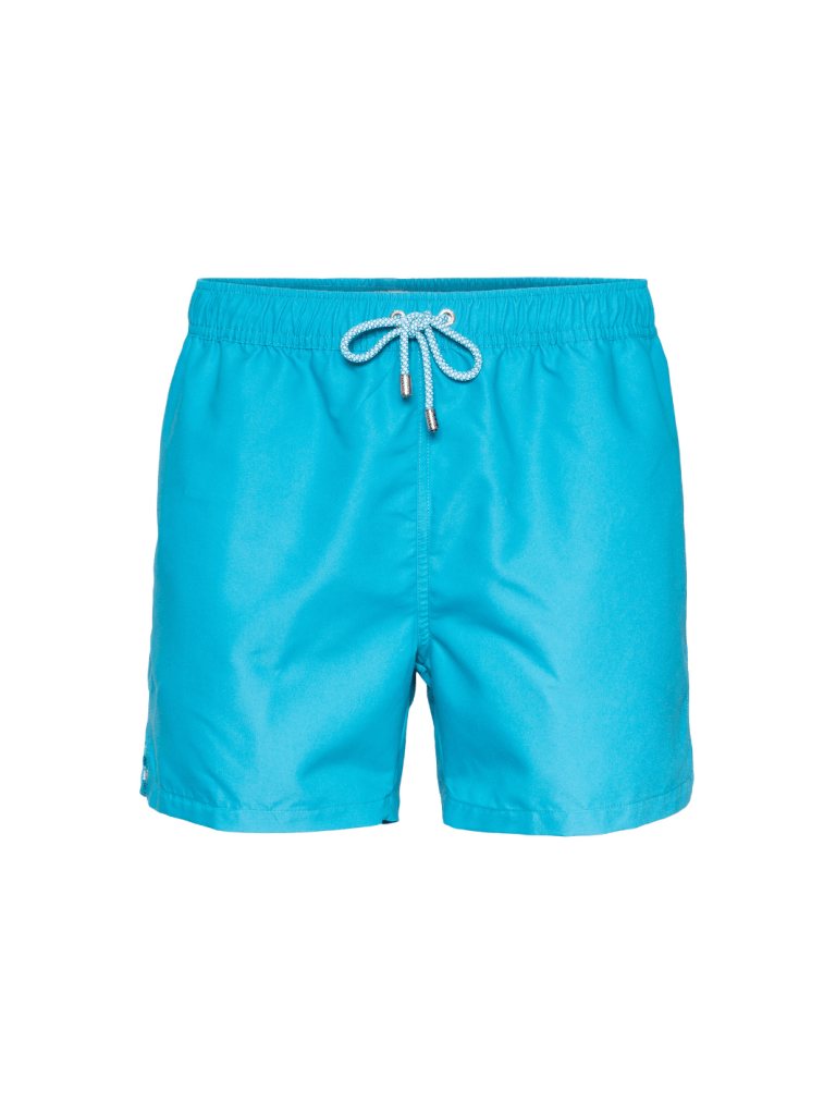 Turkis Ensfarvet Panos Emporio Classic Herre Badeshorts M Panos Emporio