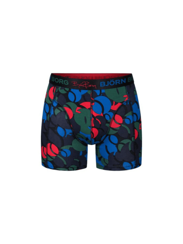 1 - Pack Björn Borg Mønstret Mike Shorts S Björn Borg
