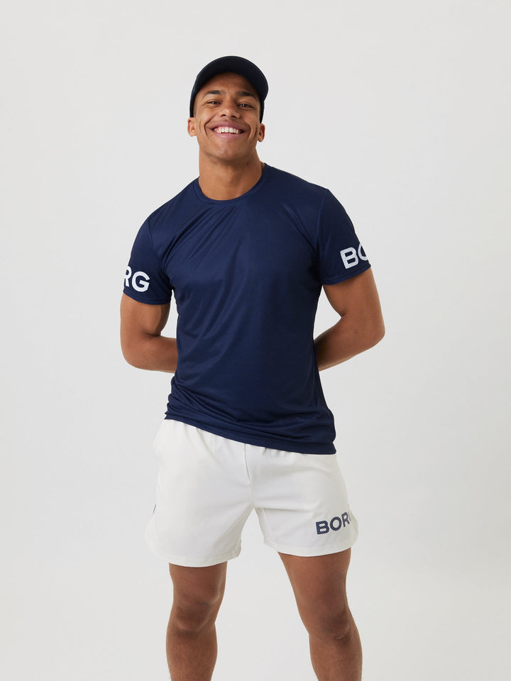 Mörkblå Björn Borg Performance T-shirt