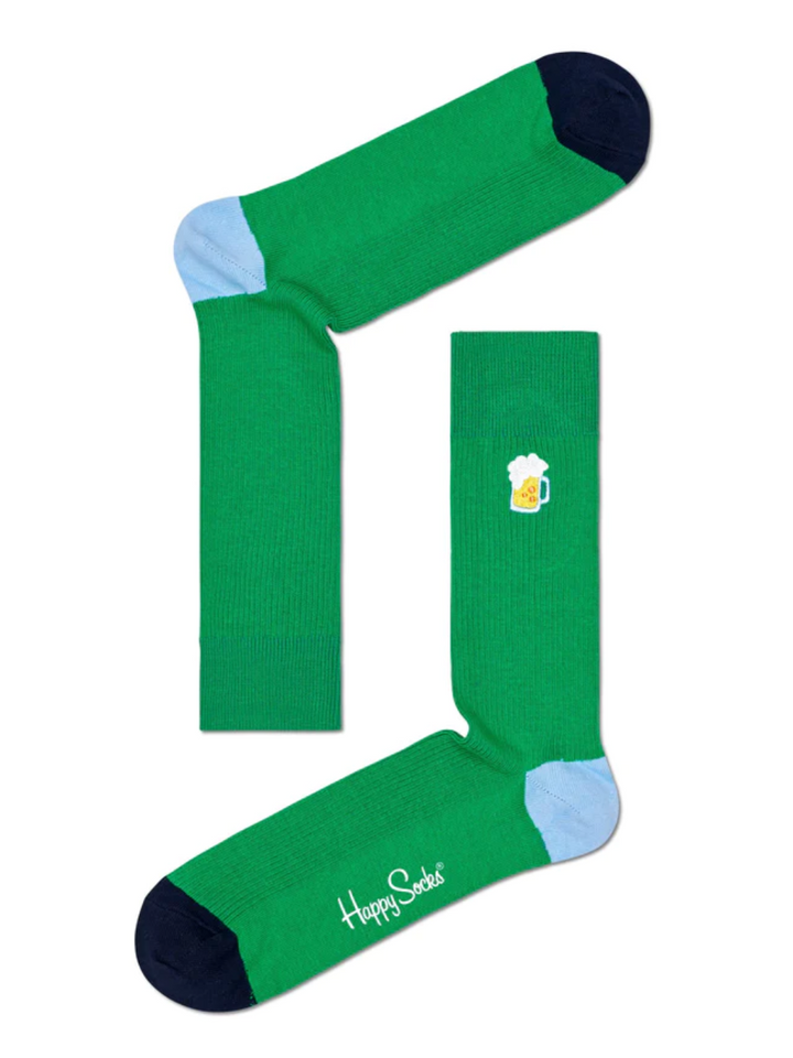 Happy Socks 2-pack ölsockor presentförpackning för honom
