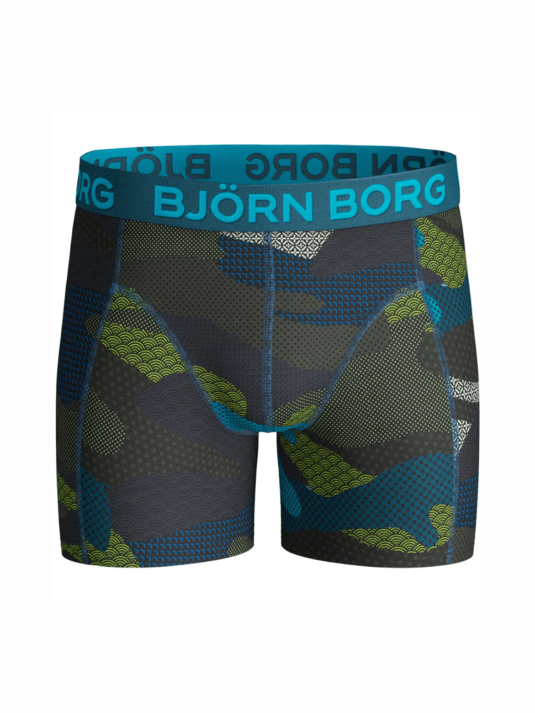 2 - Pack Björn Borg Camo Boxershorts Til Drenge 86 - 92 Björn Borg