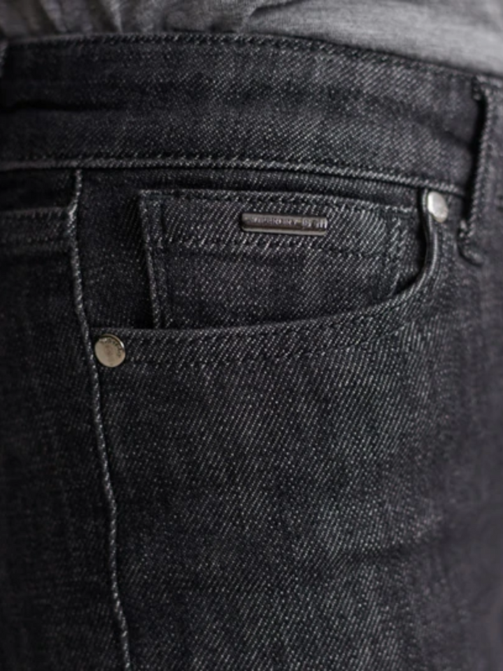 Slim Black Superdry stretchjeans