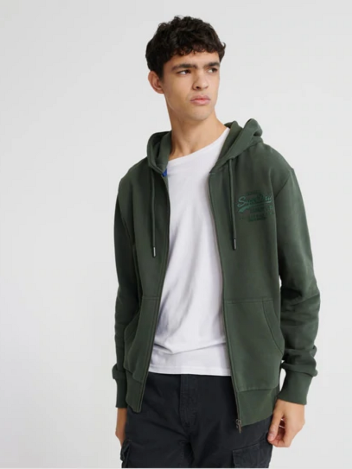 Grön Superdry Hoodie