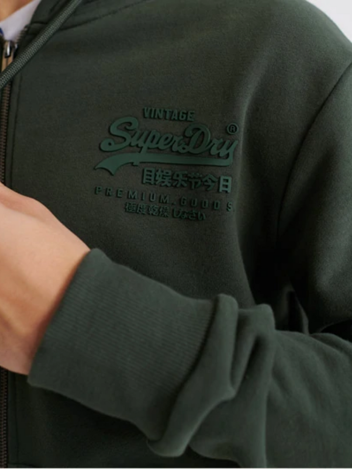 Grön Superdry Hoodie