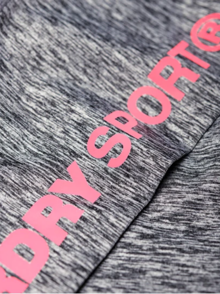 Grå Superdry Performance reflekterande Leggings