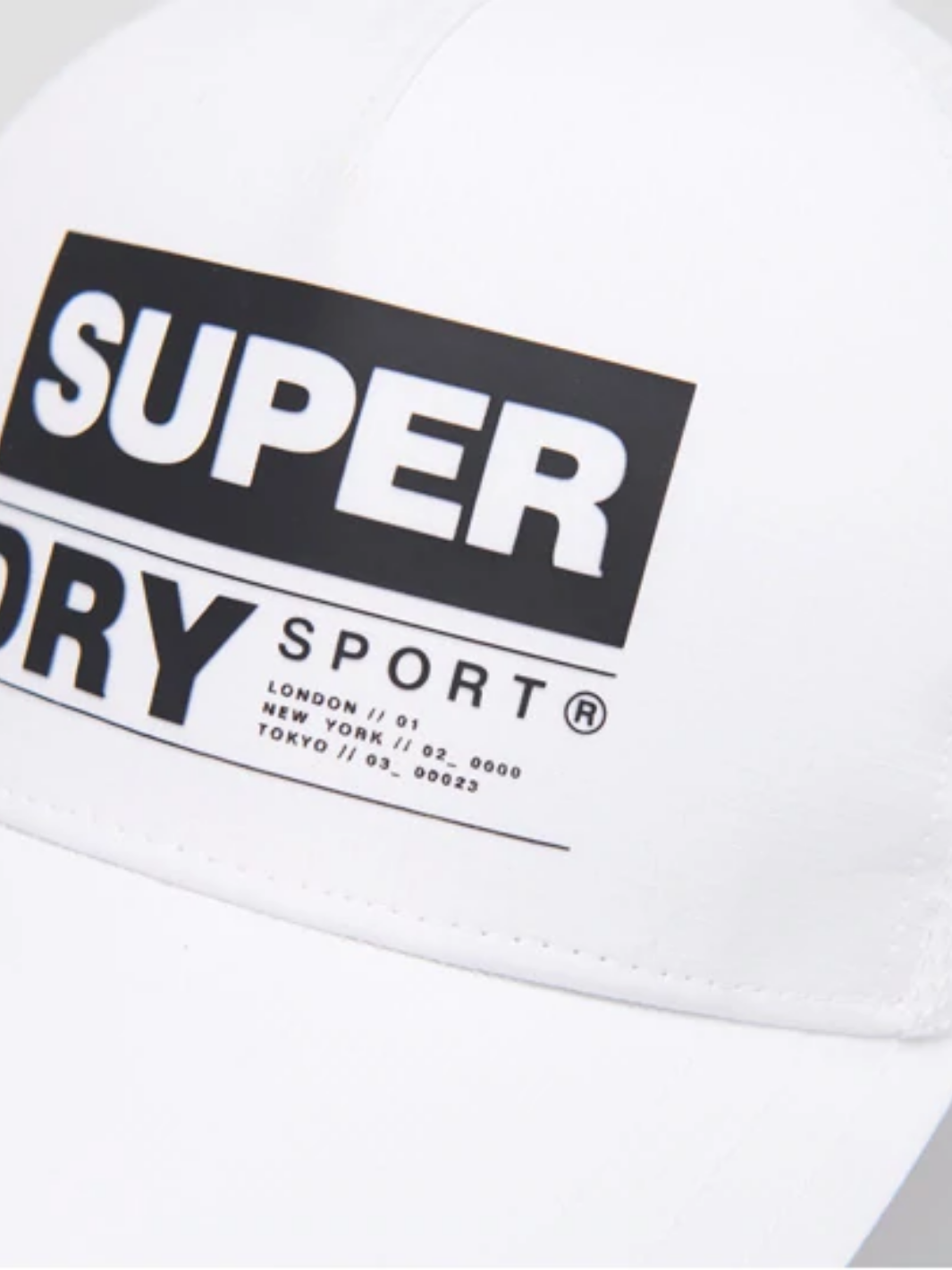 Vit Superdry Sports Keps