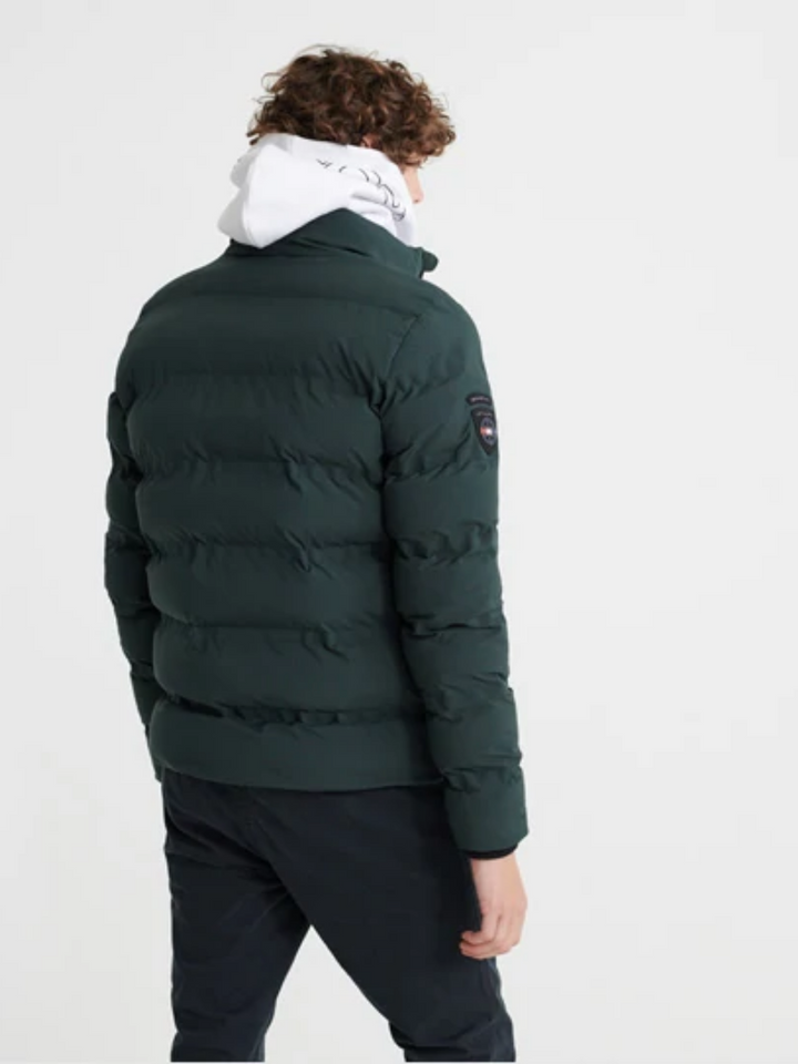 Mörkgrön Superdry Puffer-jacka