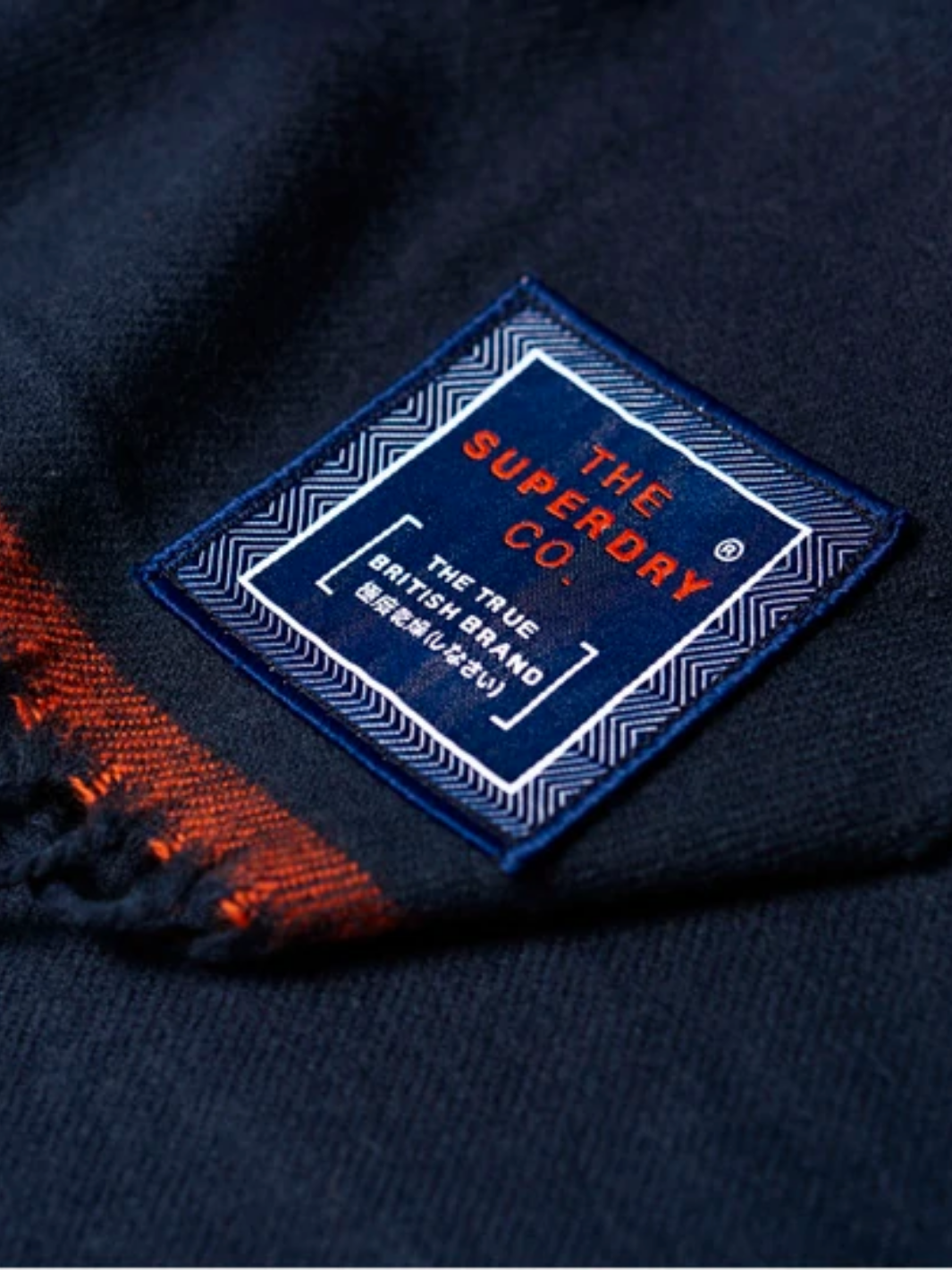 Mörkblå Superdry Scarf för män