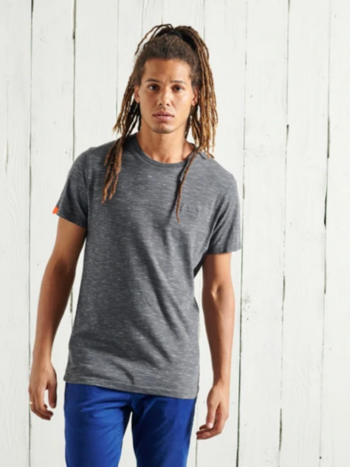 Grå Superdry Vintage T-shirt för män