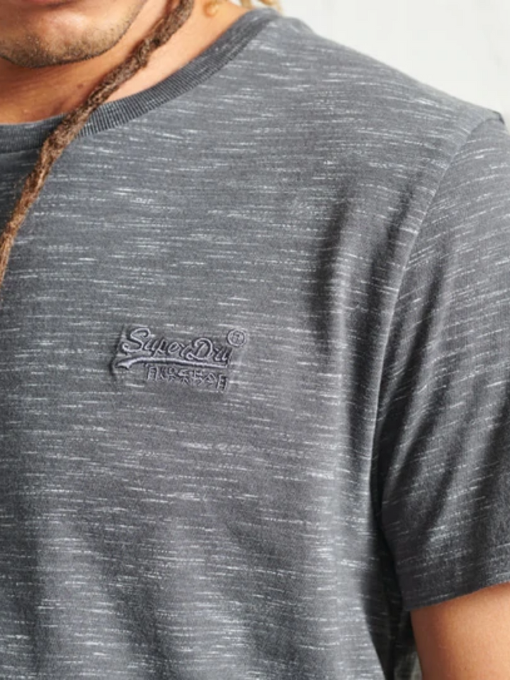Grå Superdry Vintage T-shirt för män