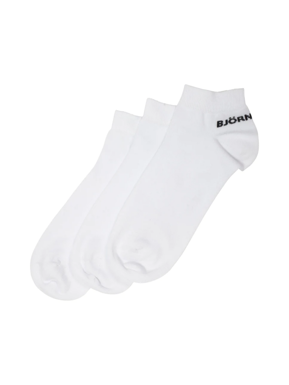 3-Pack Hvid Björn Borg Sneakers Sok