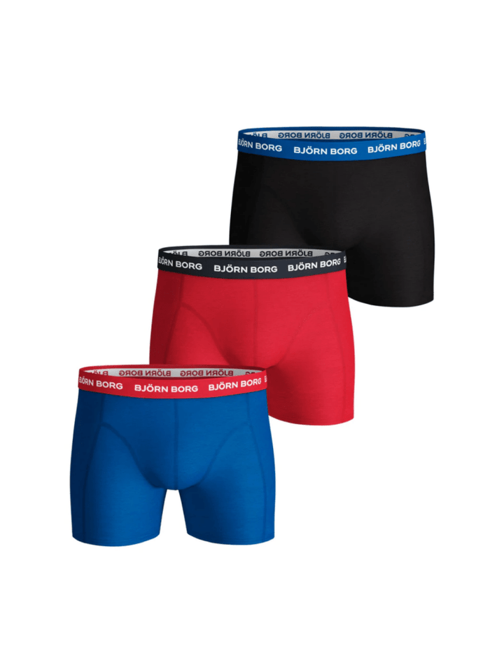 3 - Pack Björn Borg Basic Kontrast Boxer Shorts S Björn Borg