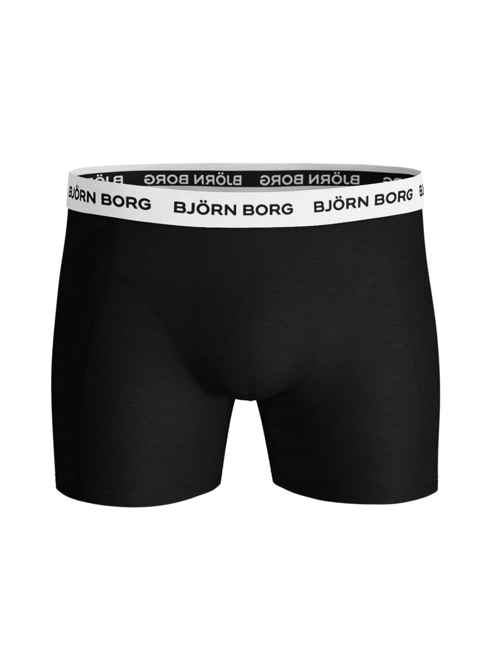 3-Pack Sort Björn Borg Basic Kontrast Boxer Shorts