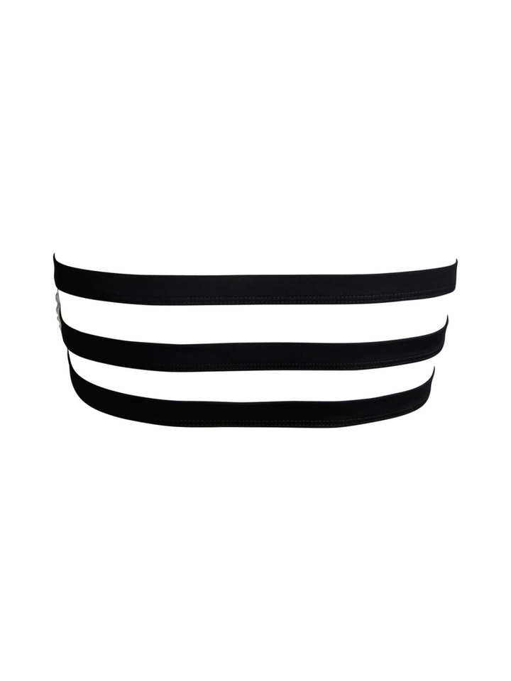 Vit Björn Borg Bandeau i Marble Look med remmar
