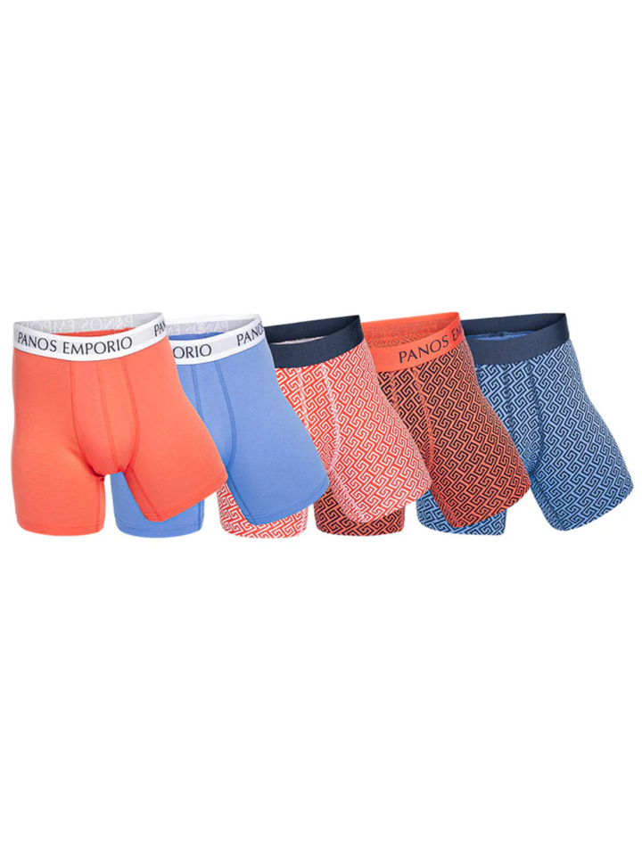 5-pack Panos Emporio Bamboo boxershorts för honom