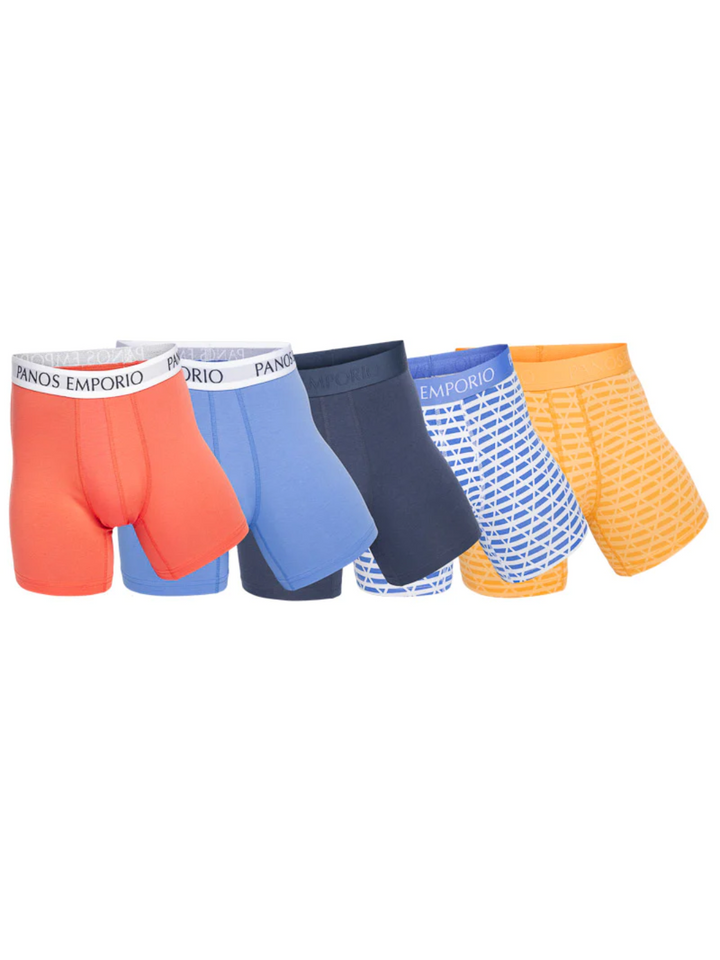 5-pack Panos Emporio Bamboo boxershorts för honom