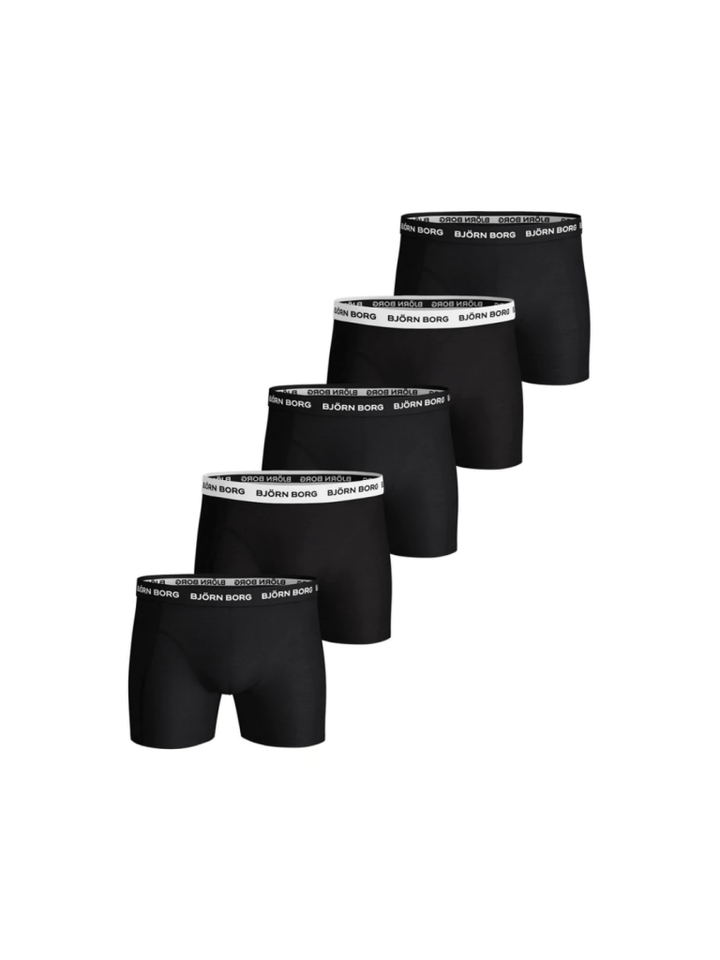 5 - Pack Björn Borg Sort Basic Boxer Shorts S Björn Borg