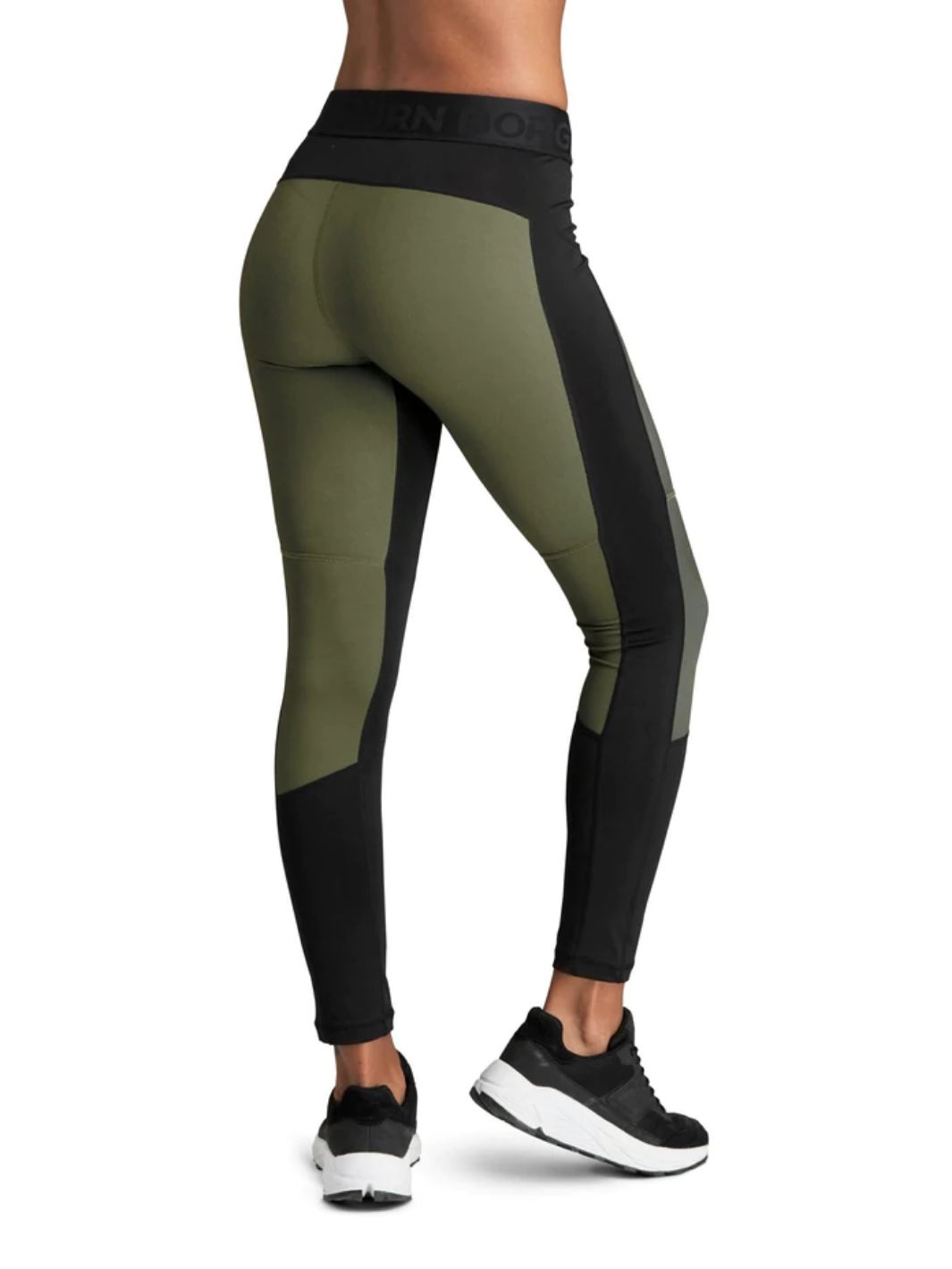 Army/Sort Björn Borg Academy Trænings Tights