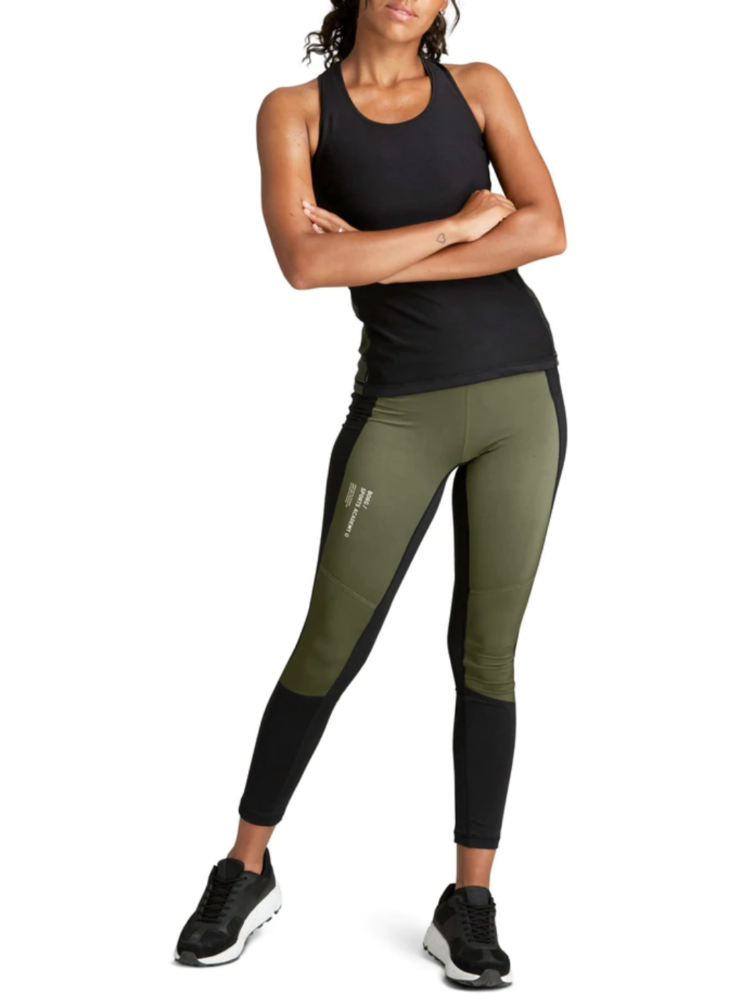 Army/Sort Björn Borg Academy Trænings Tights