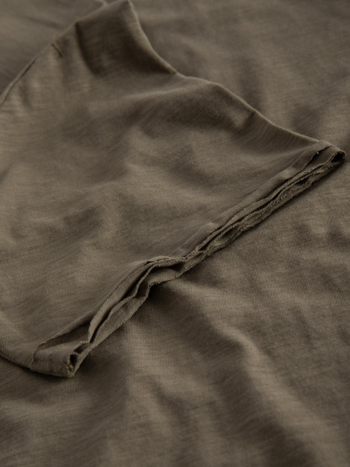 Armégrön WAS Vegas T-shirt i Raw Look