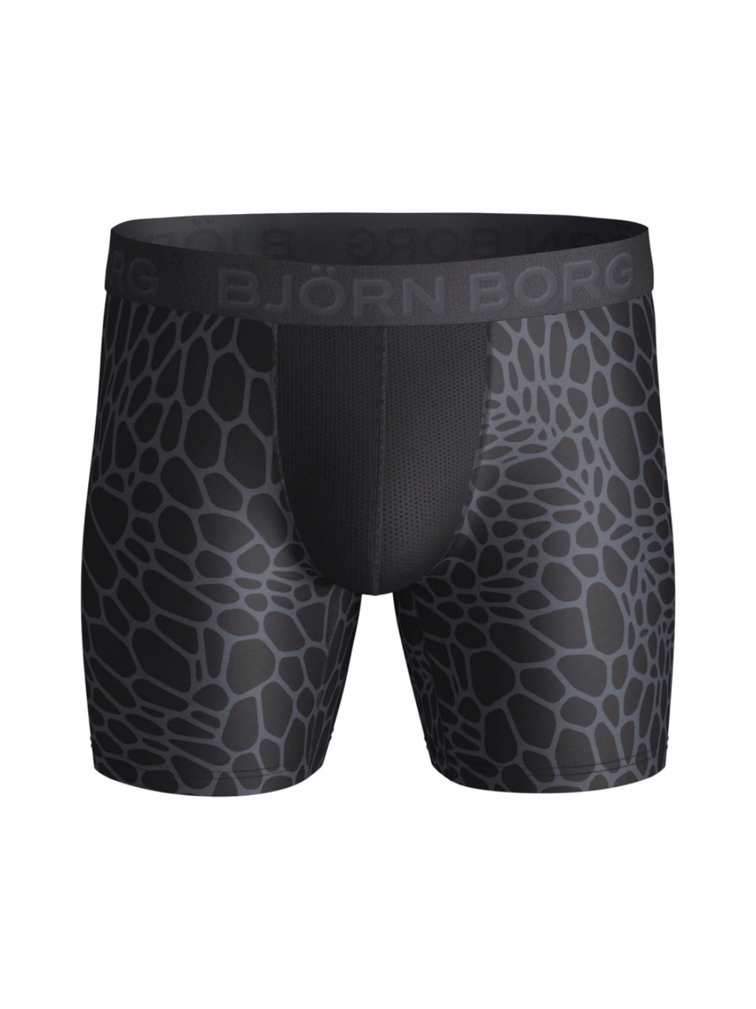 Svartmönstrade Björn Borg Performance Boxershorts