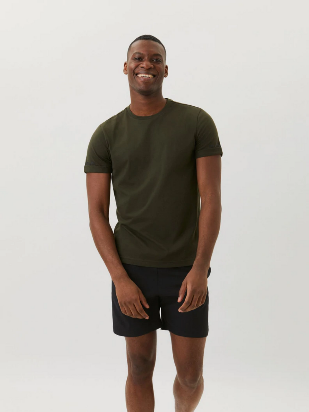 Armygrøn Björn Borg Breeze Performance T-Shirt