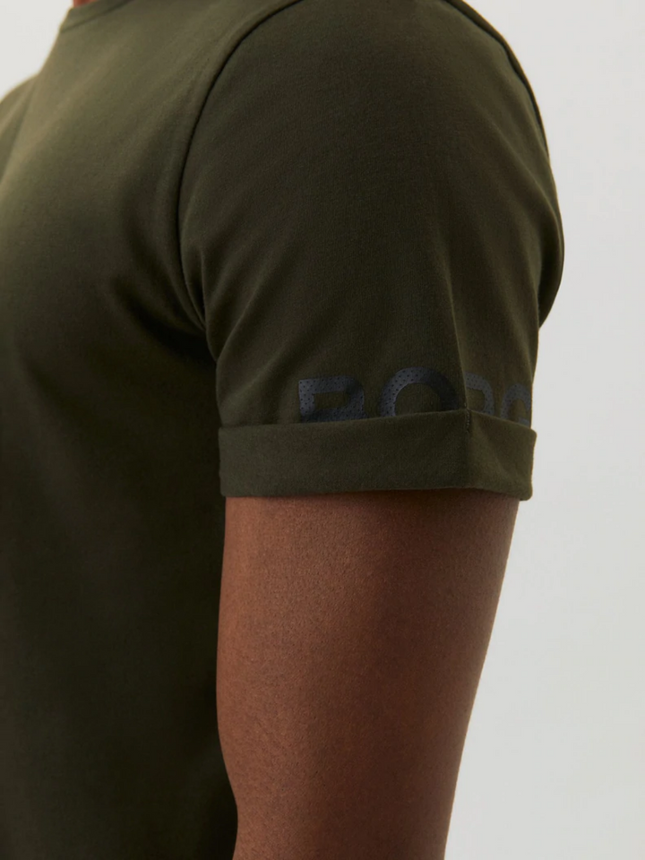 Armygrøn Björn Borg Breeze Performance T-Shirt