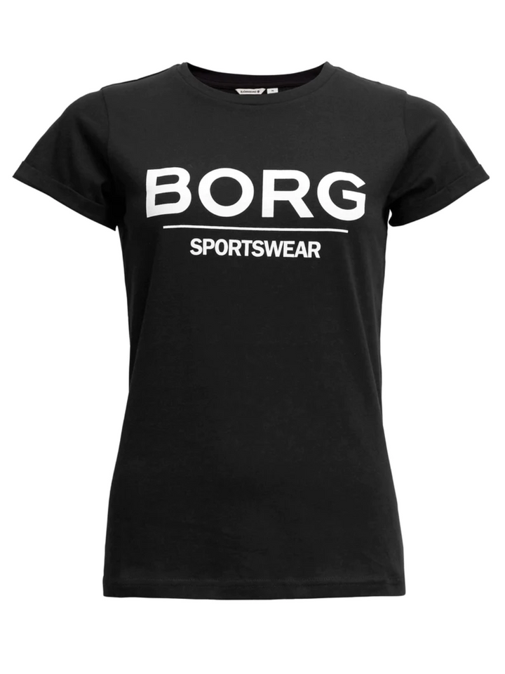 Svart Björn Borg Florence T-shirt