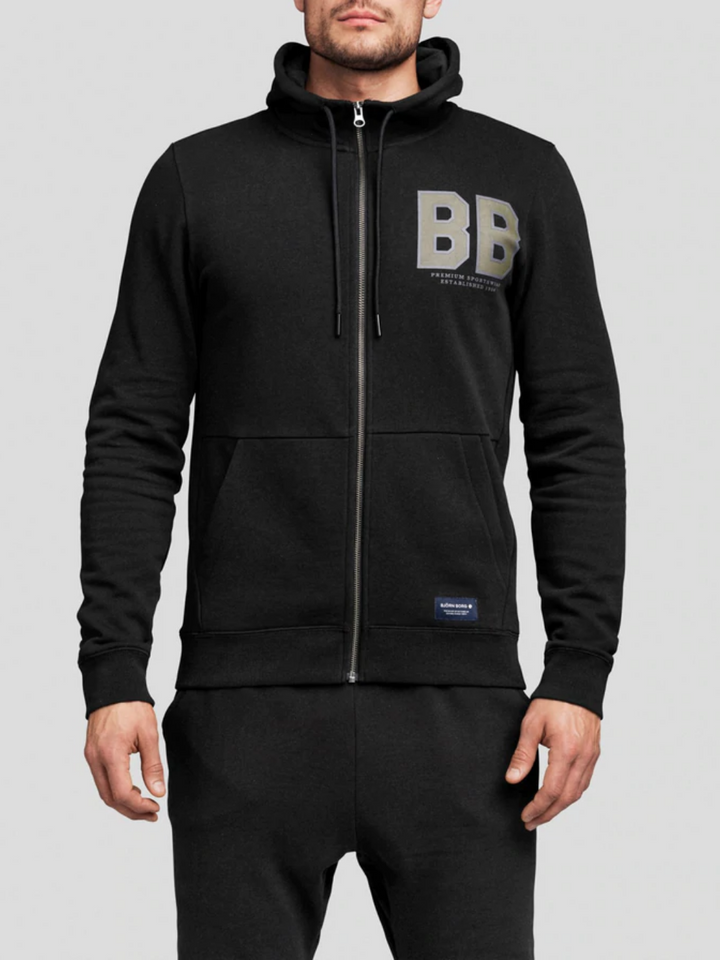 Svart genomskinlig Björn Borg Lon Hoodie
