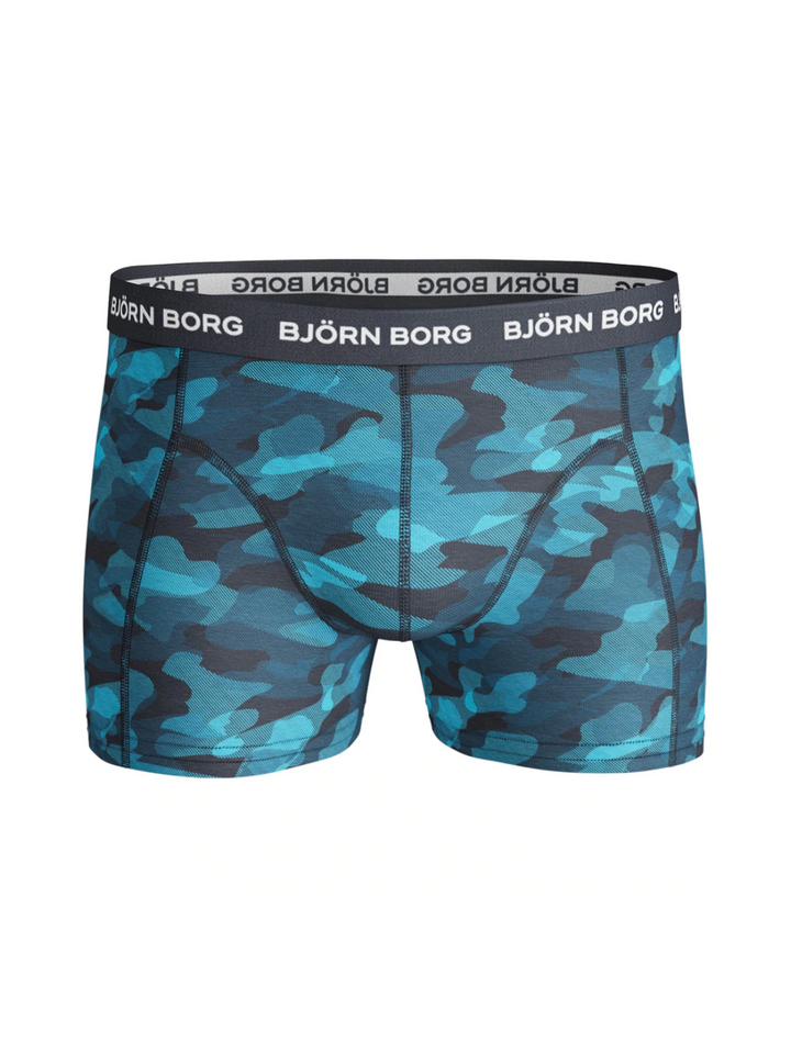 Blå 1-pack Björn Borg Camouflage Boxershorts