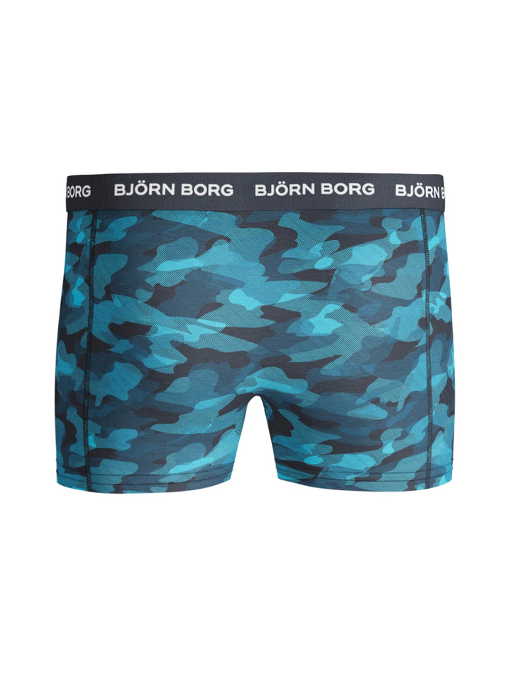 Blå 1-pack Björn Borg Camouflage Boxershorts
