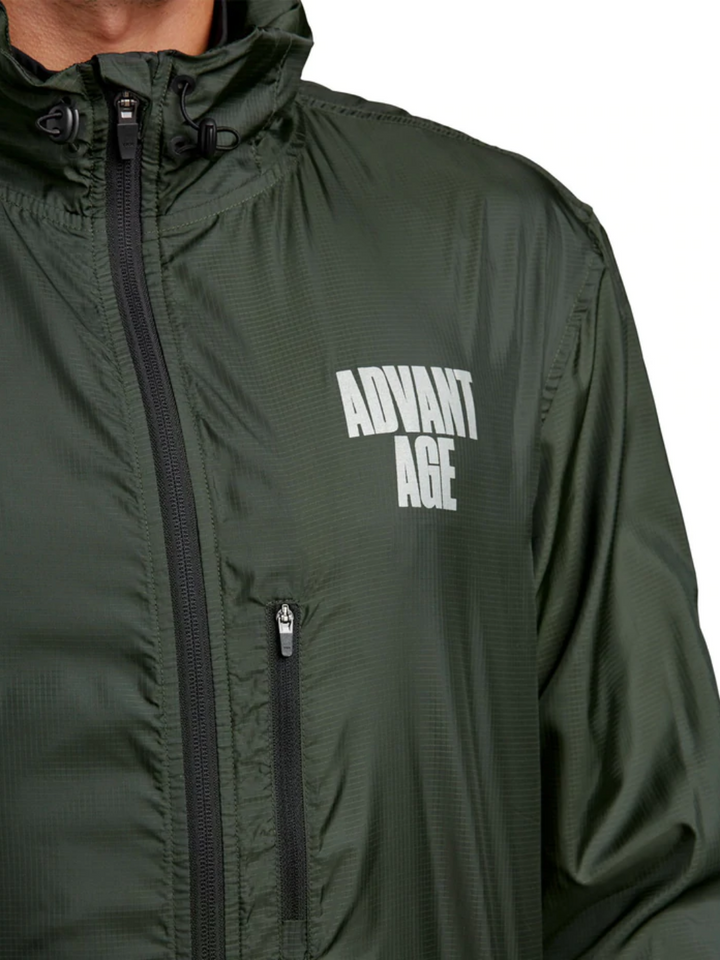 Mörkgrön Björn Borg STHLM Performance Windbreaker