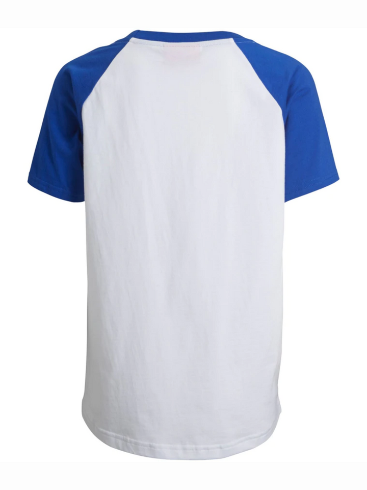 Vit Björn Borg baseball T-shirt för pojkar