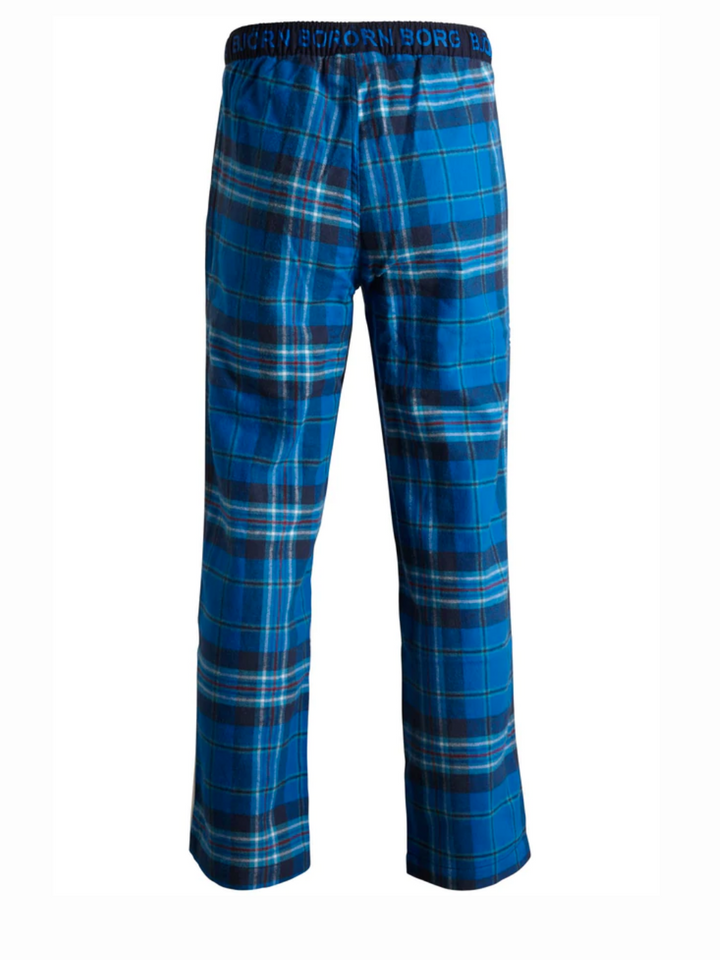 Blårutiga Björn Borg Pyjamasbyxor för barn