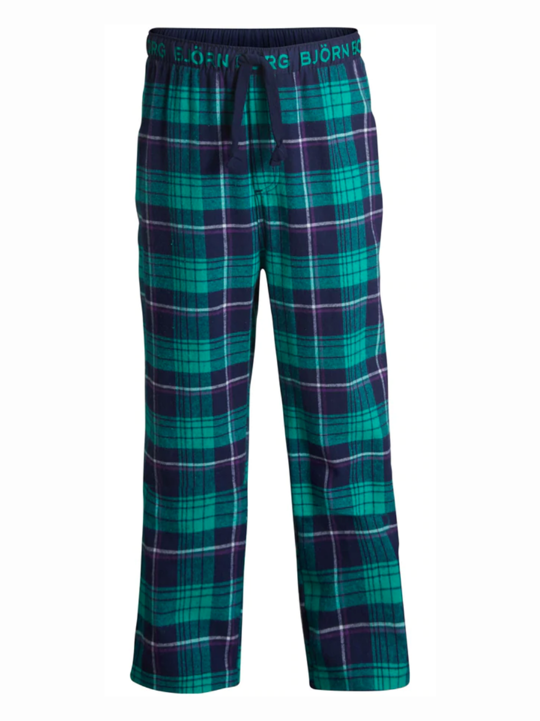 Grönrutiga Björn Borg Pyjamasbyxor för barn