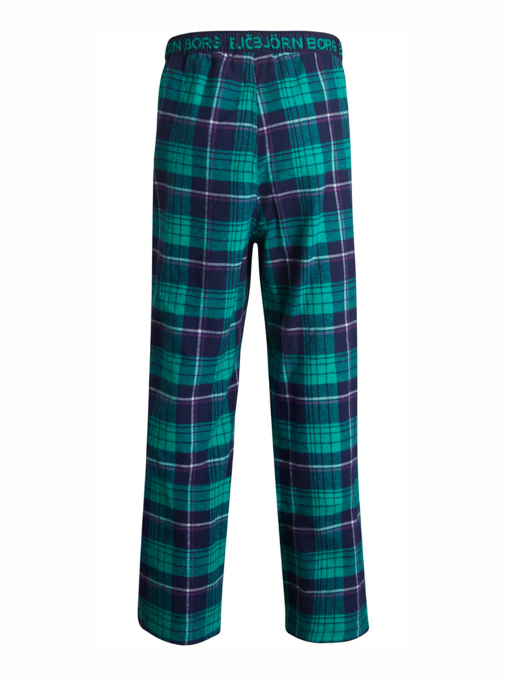 Grönrutiga Björn Borg Pyjamasbyxor för barn