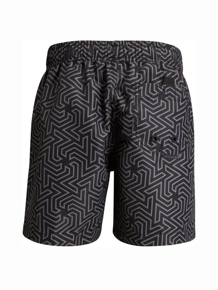 Svart mönstrade Björn Borg badshorts för pojkar