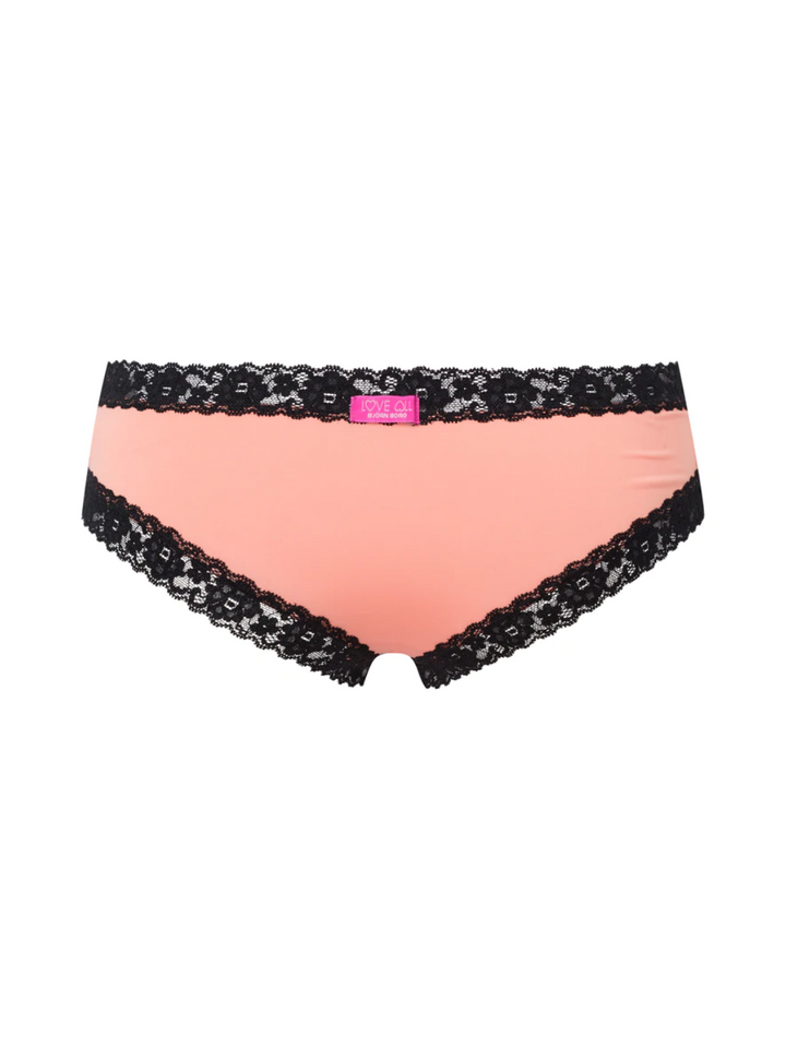 Peach - Svart Björn Borg Lace Hipster