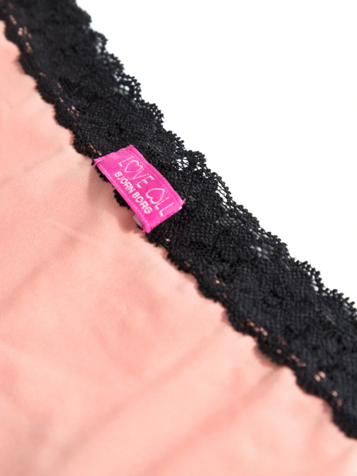 Peach - Svart Björn Borg Lace Hipster
