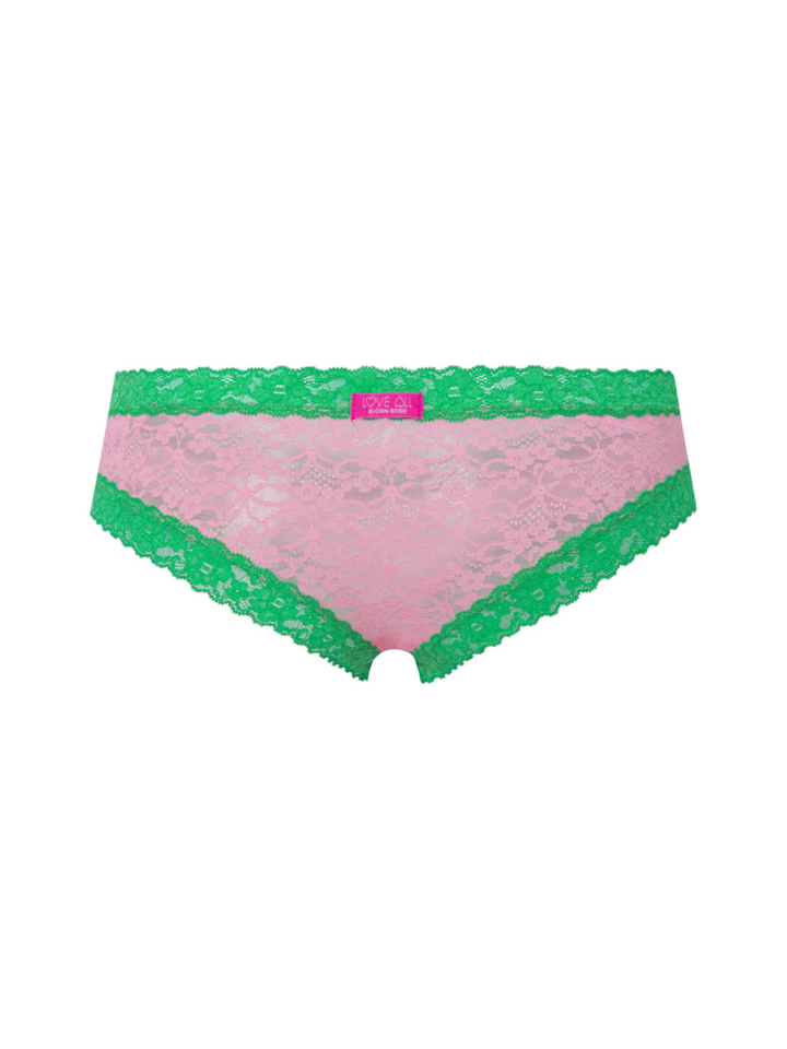 Rosa - Grön Björn Borg Lace Hipster