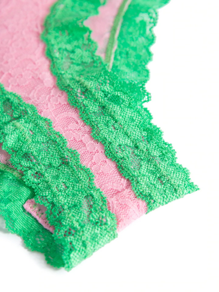 Rosa - Grön Björn Borg Lace Hipster