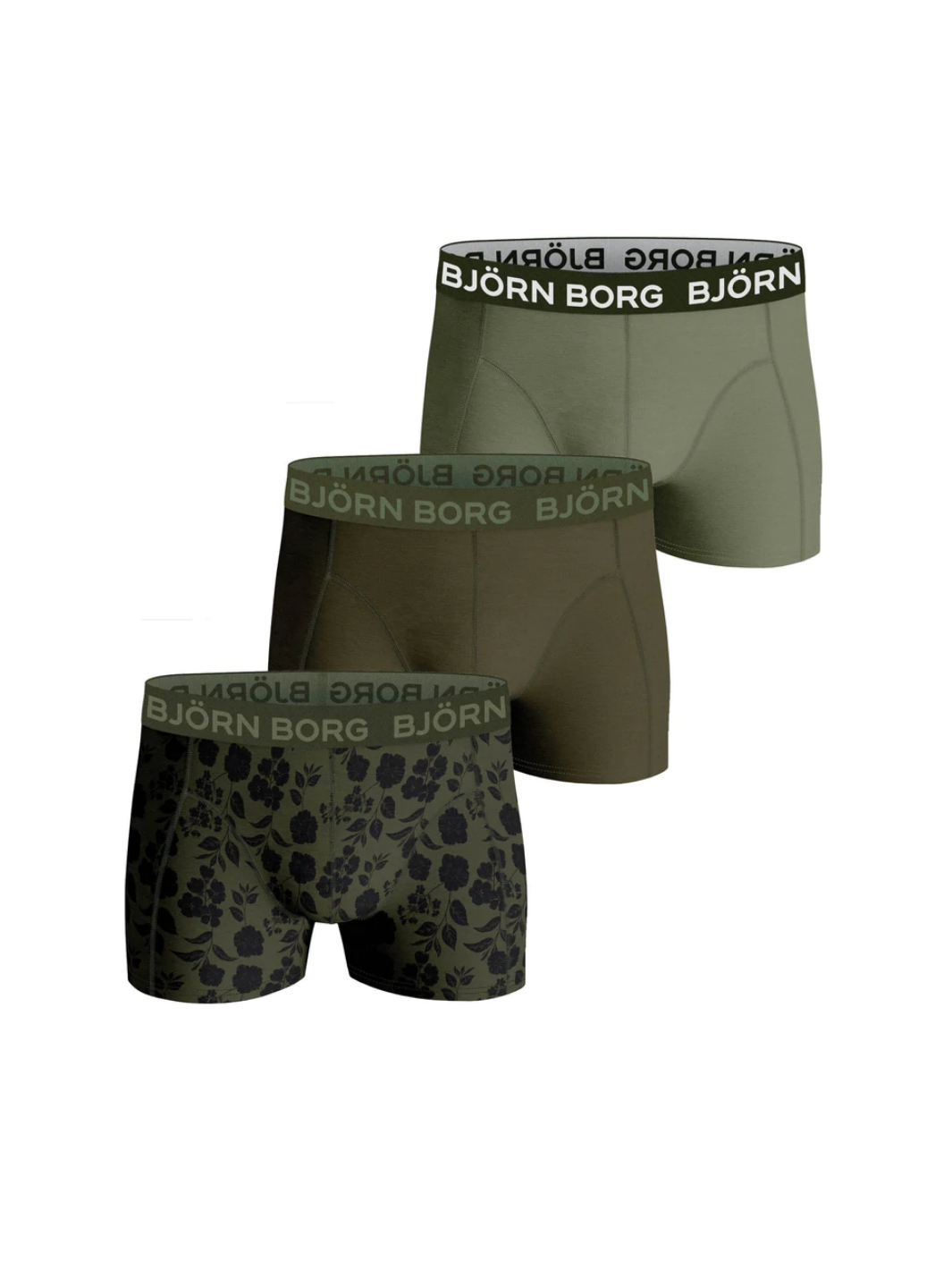 3-Pack Army Björn Borg Drenge Boxershorts
