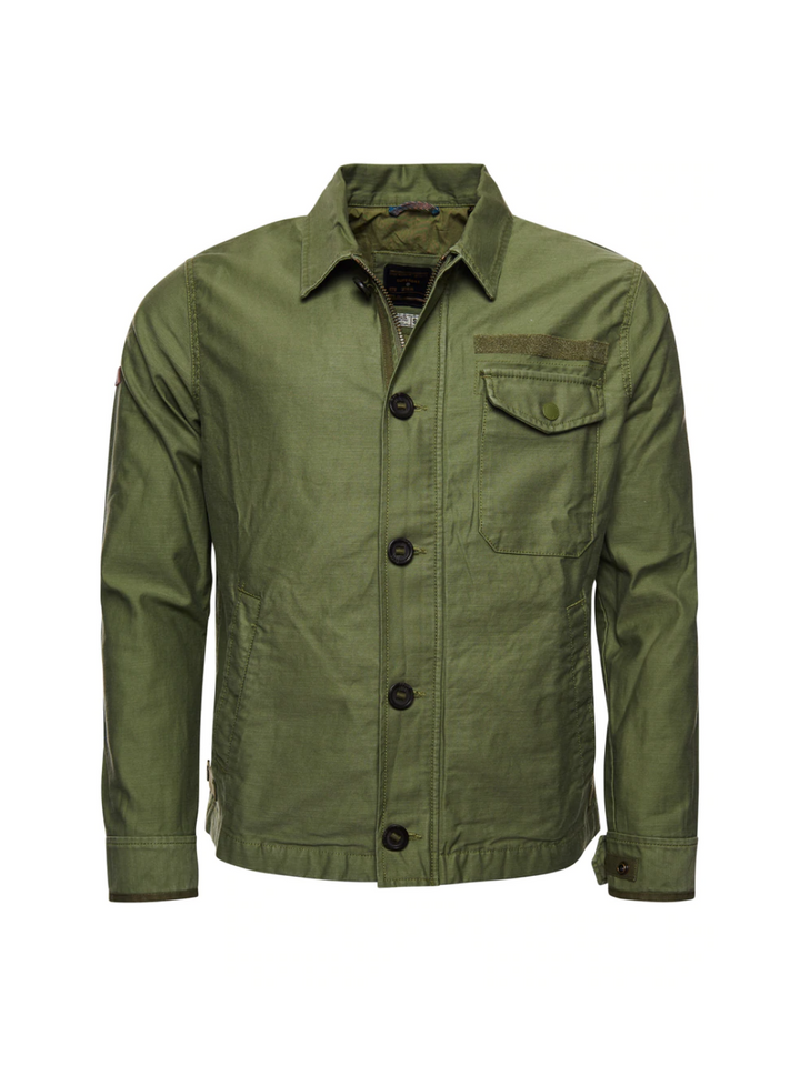 Armégrön Superdry herrjacka